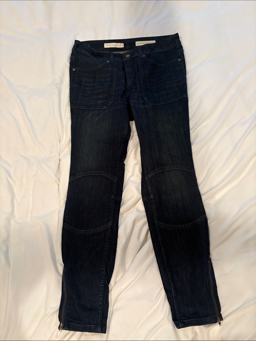 Pilcro Skinny Jeans in Dark Indigo